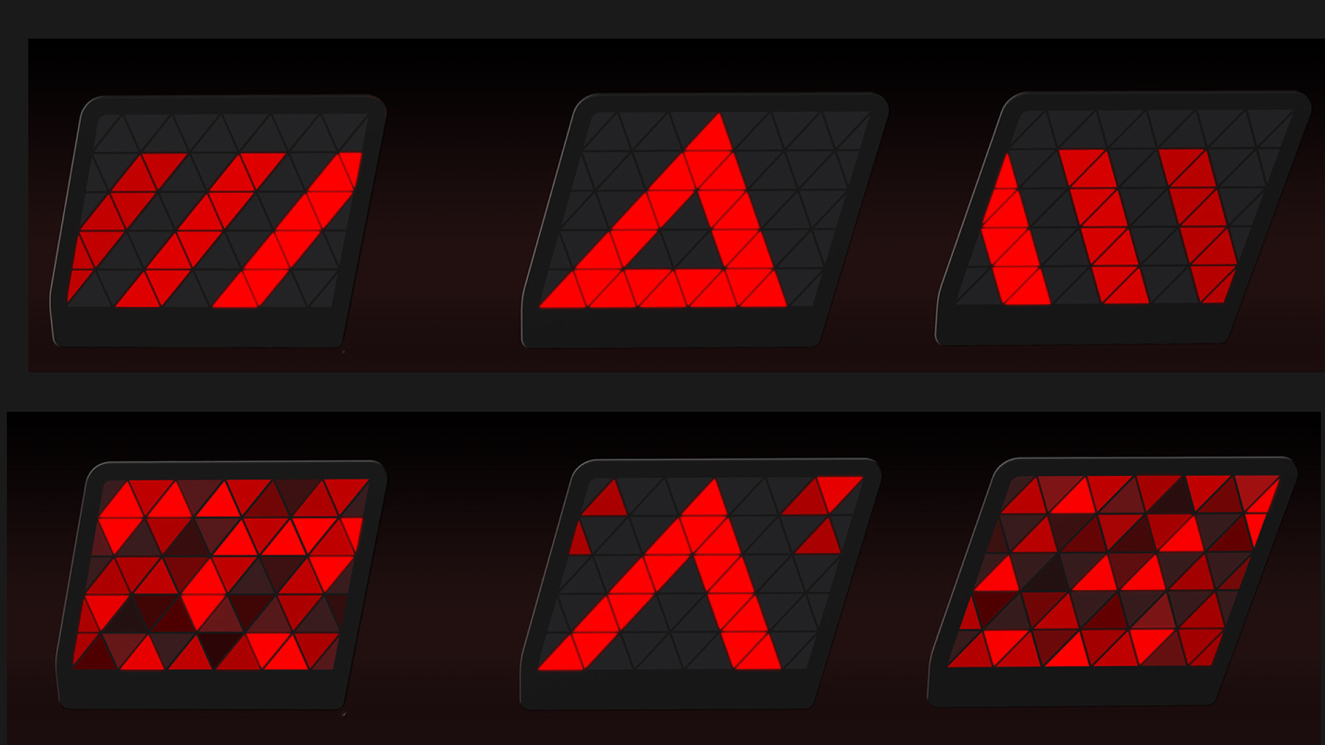 Audi OLED graphic language